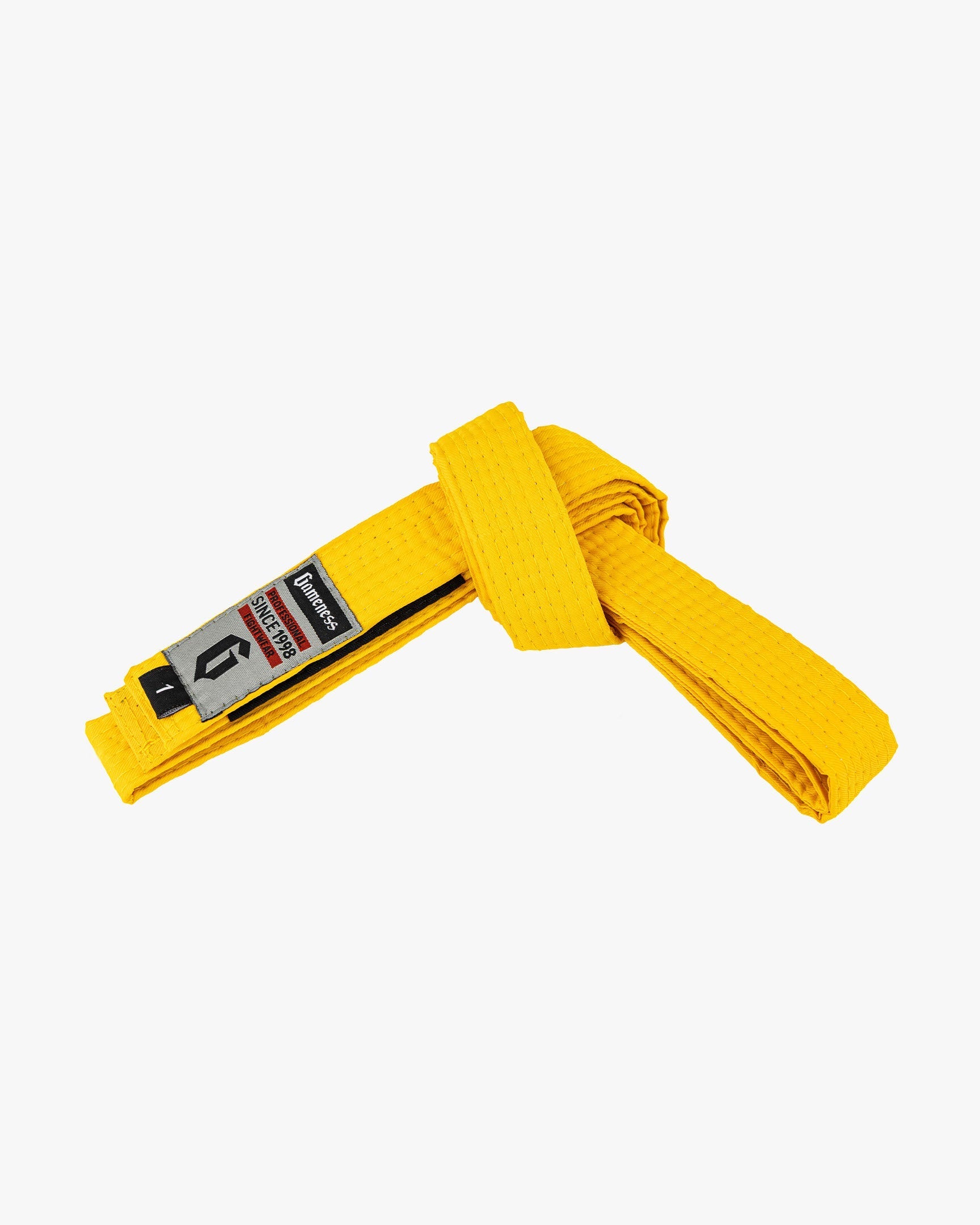 Gameness Ultra-Light Youth Competition Belt Yellow