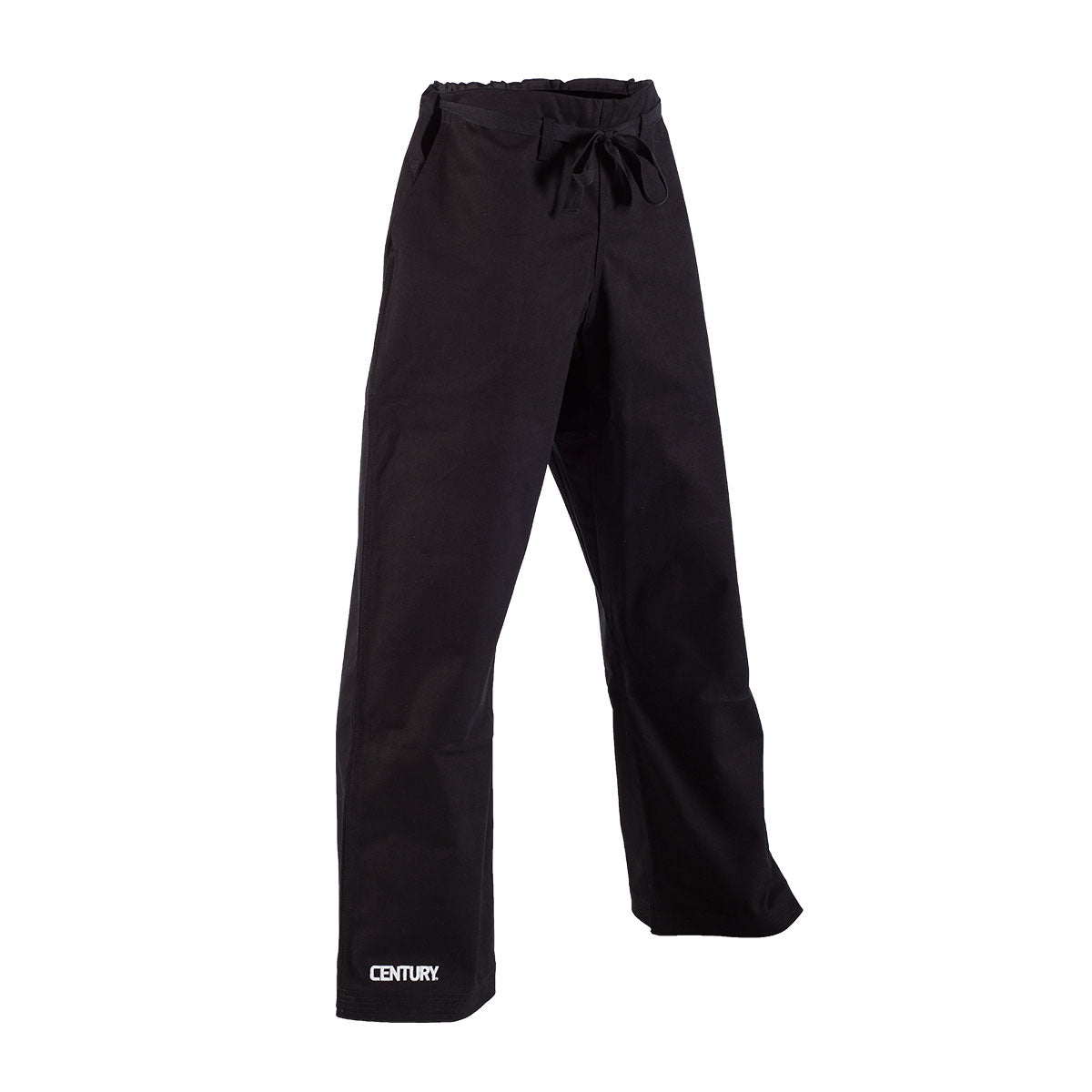 10 oz. Middleweight Brushed Cotton Traditional Waist Pants Black
