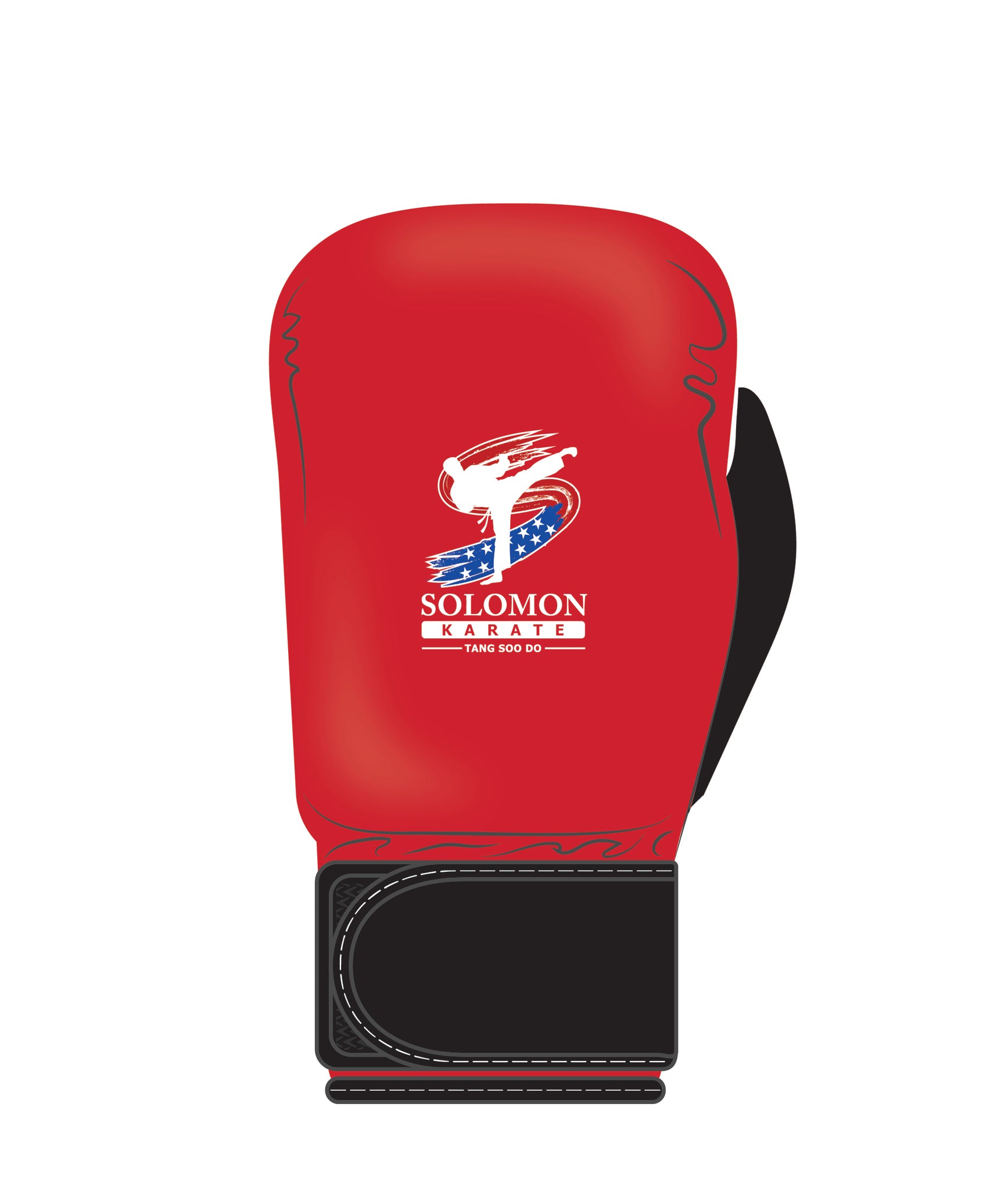 Gameness Boxing Glove Custom, Red
