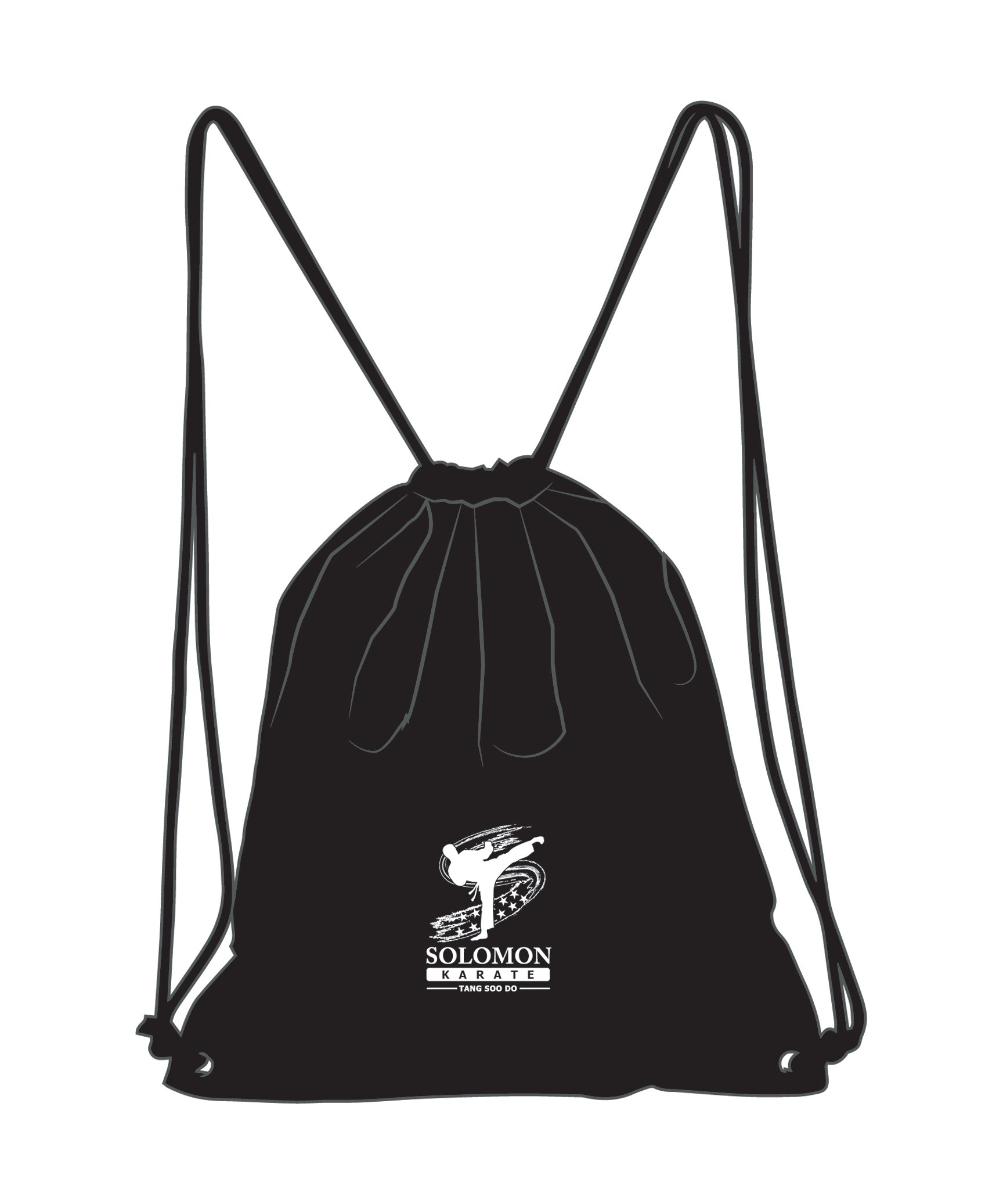 CUSTOM SLING PACK BLK, Black