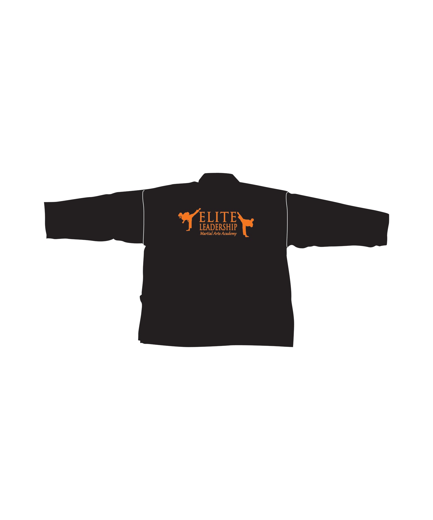 Student Elastic Uniform, Black