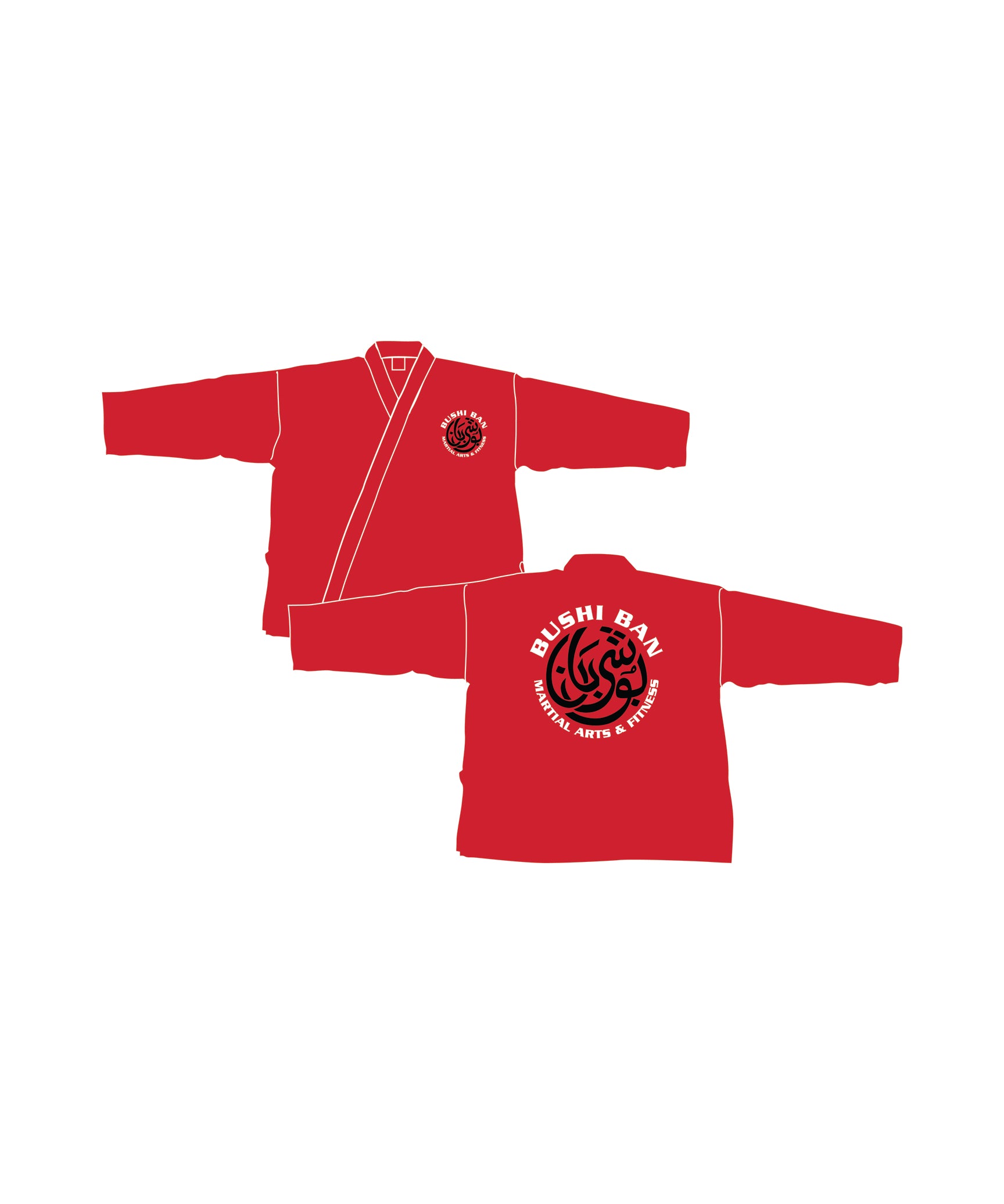 Lightweight Student Uniform, Red