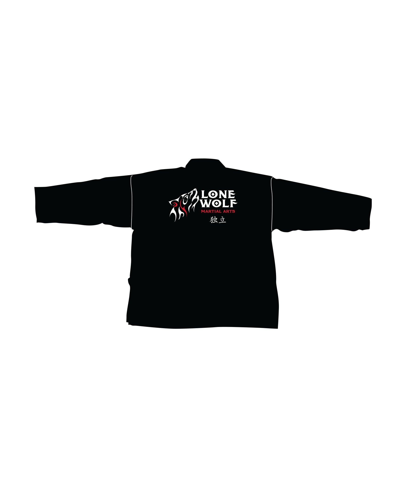 Student Elastic Uniform, Black