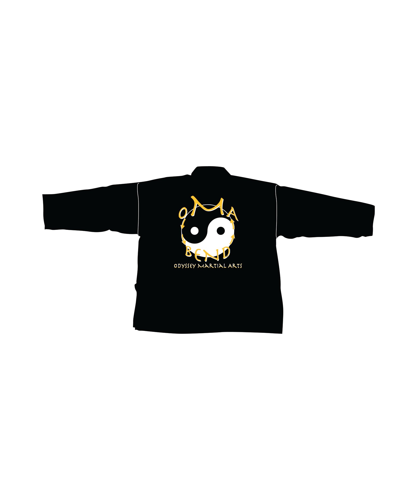 10oz 100% Cotton Uniform, Black