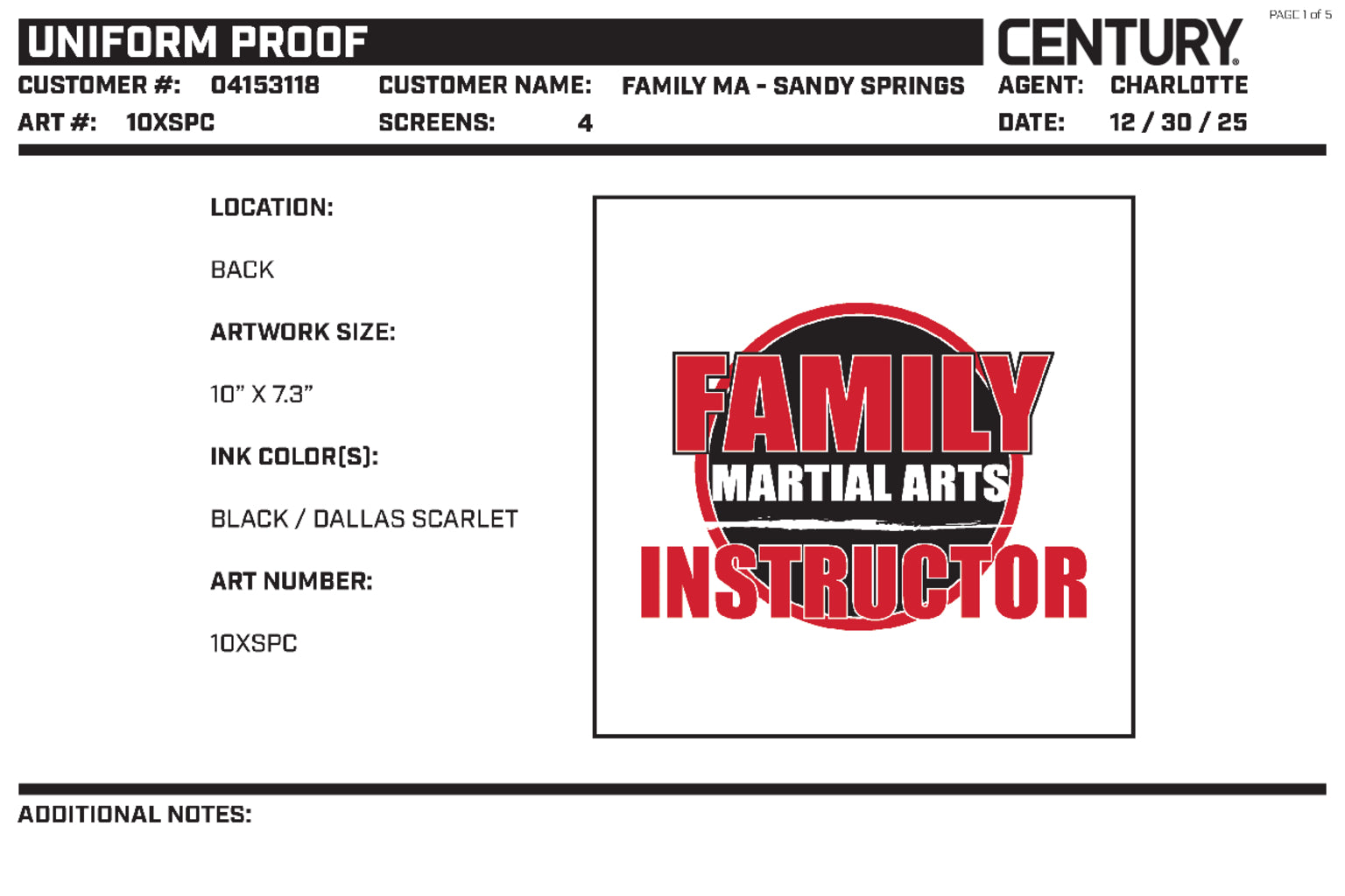 Lightweight Student Uniform, Black