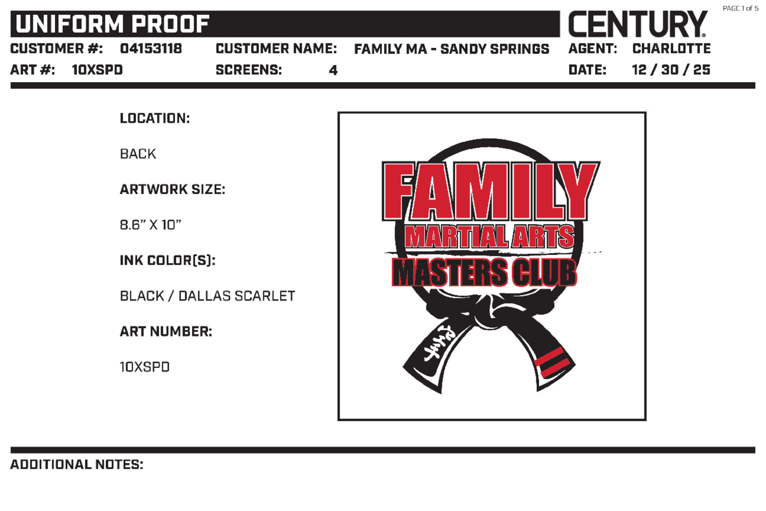 Lightweight Student Uniform, Black