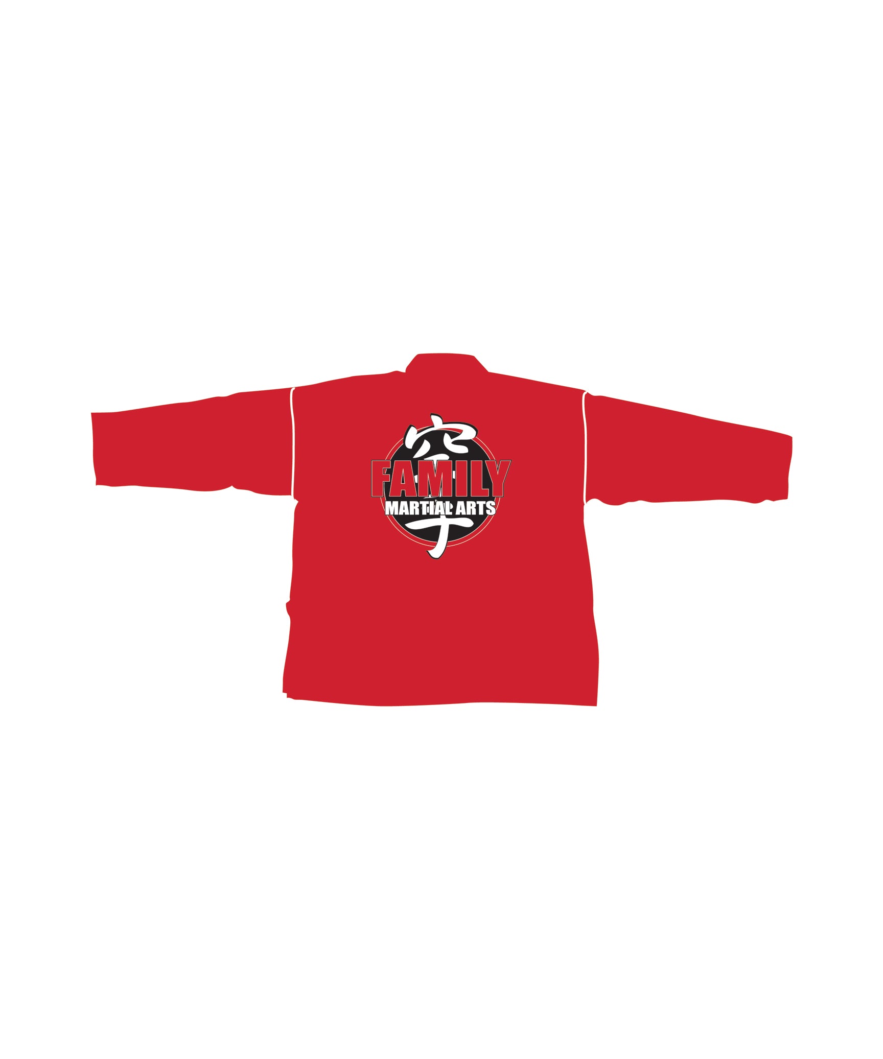 6oz Lightweight Student Jacket Custom, Red