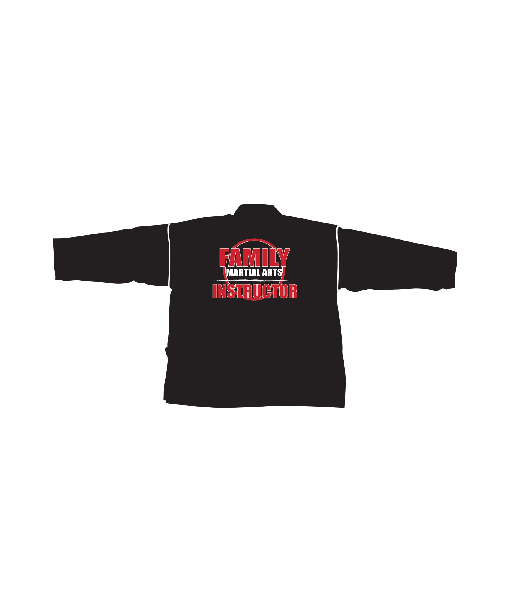 6oz Lightweight Student Jacket Custom, Black