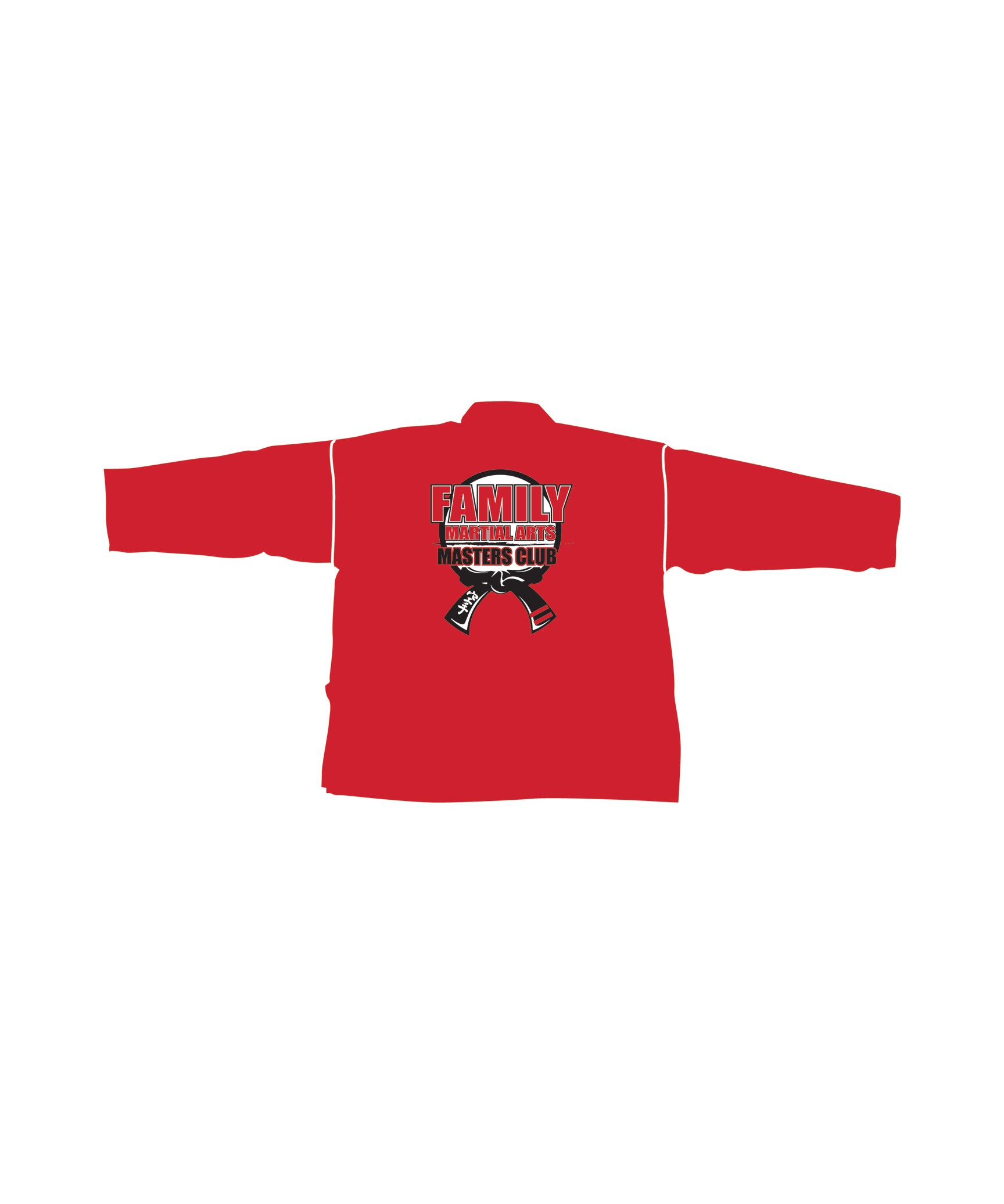 6oz Lightweight Student Jacket Custom, Red