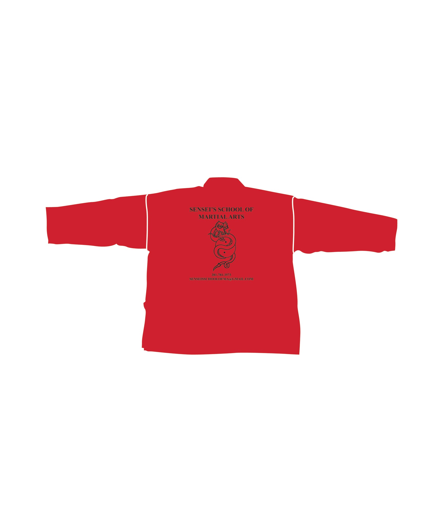 Lightweight Student Uniform, Red