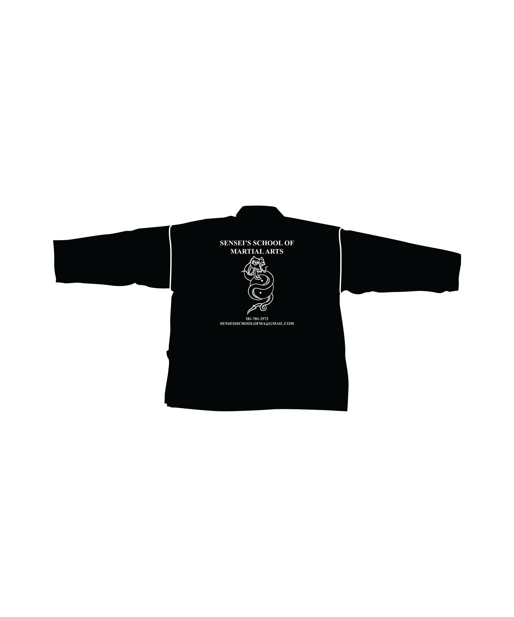 Lightweight Student Uniform, Black