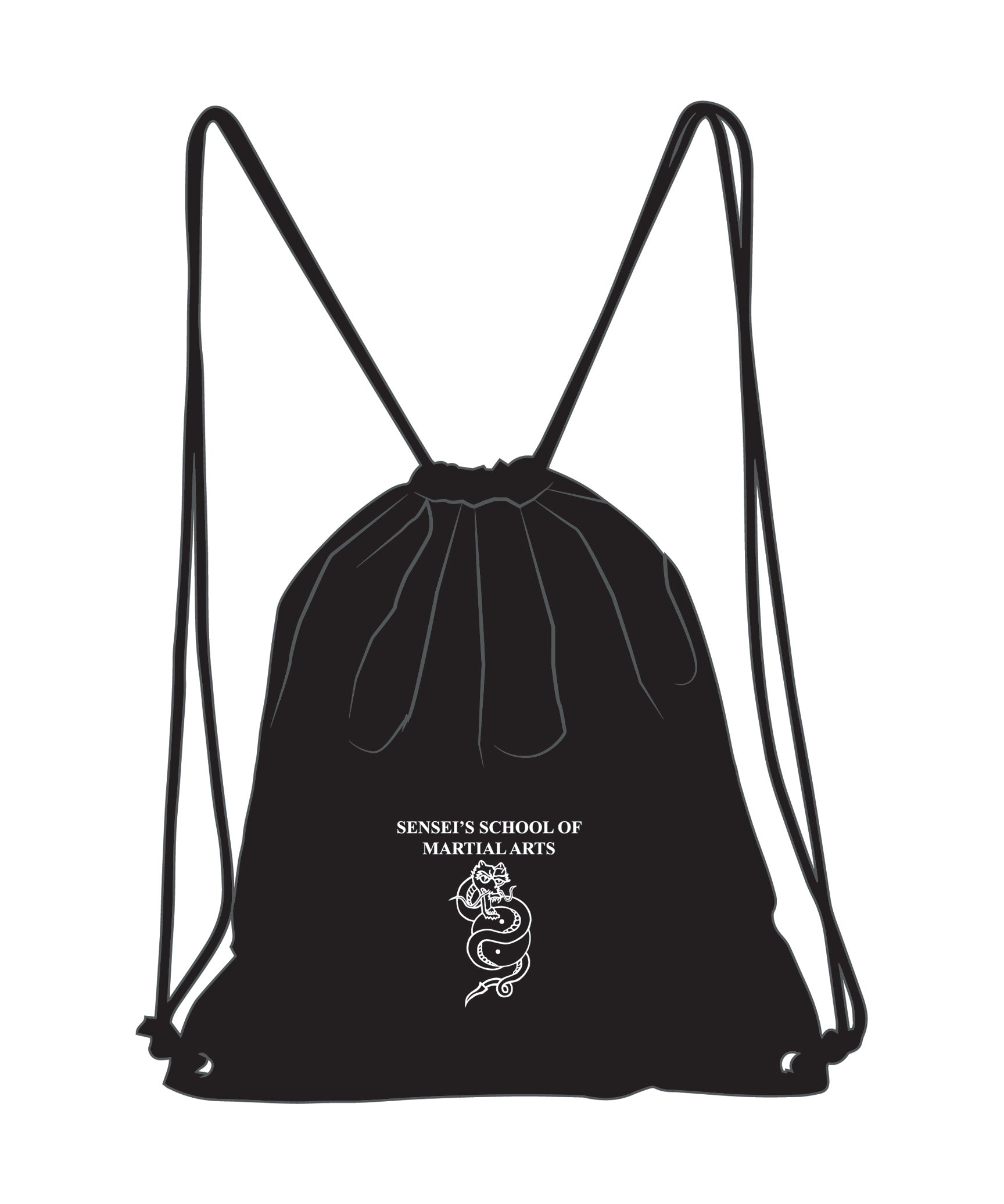CUSTOM SLING PACK BLK, Black