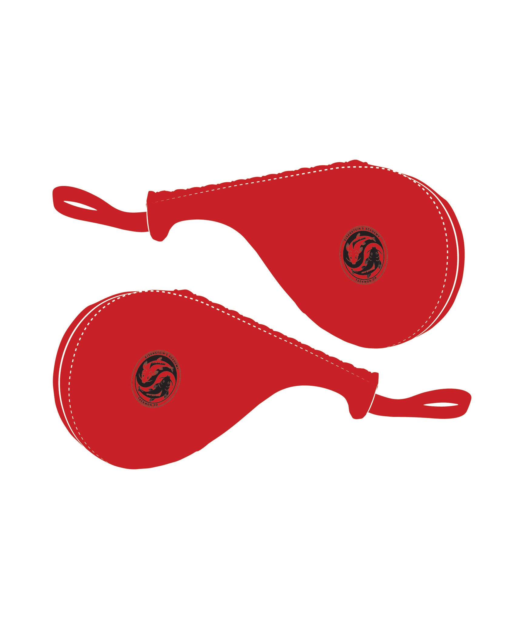 ADULT DOUBLE PADDLE CUSTOM, Red