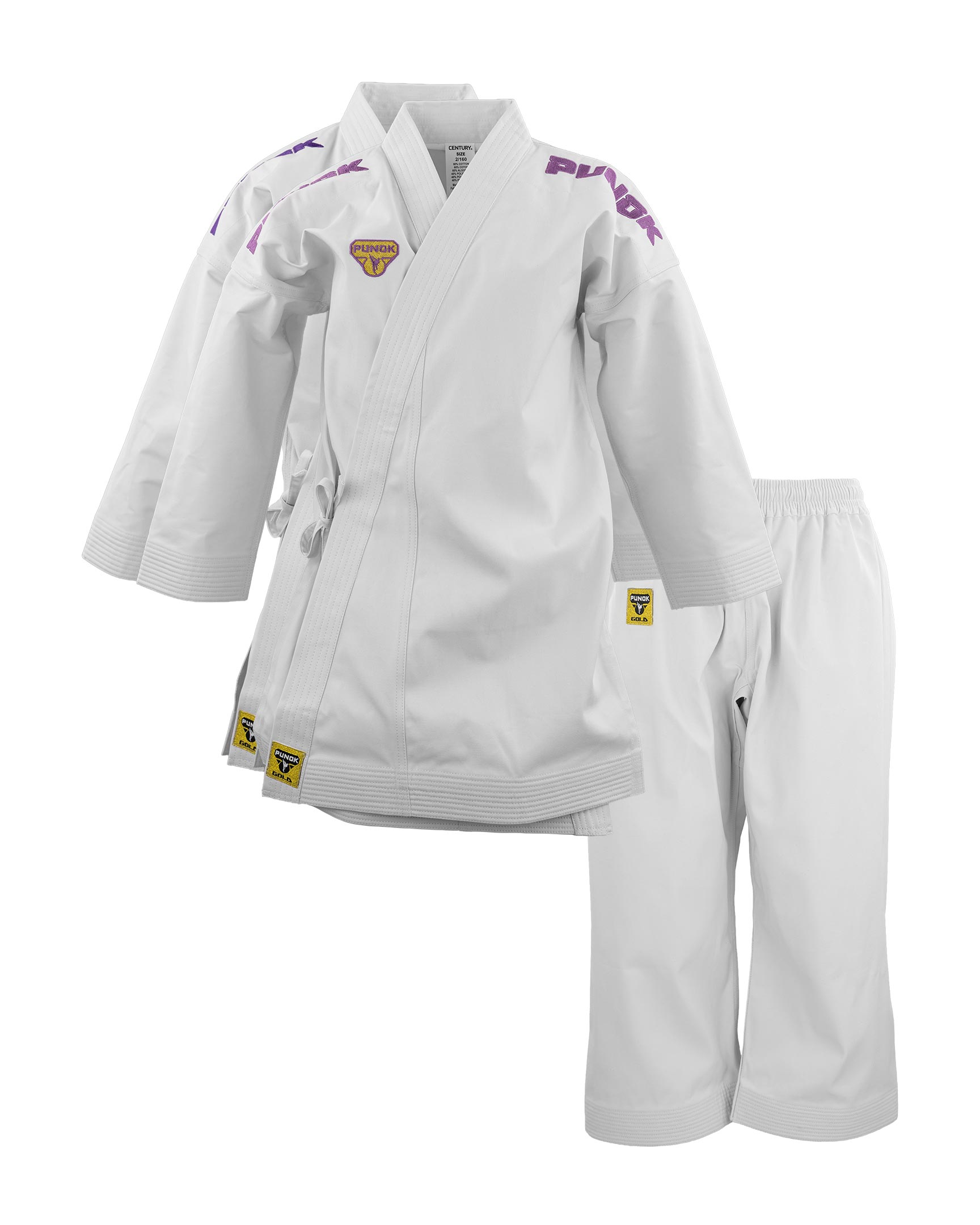 Punok Takyon Kata Gold Set - Purple/Pink