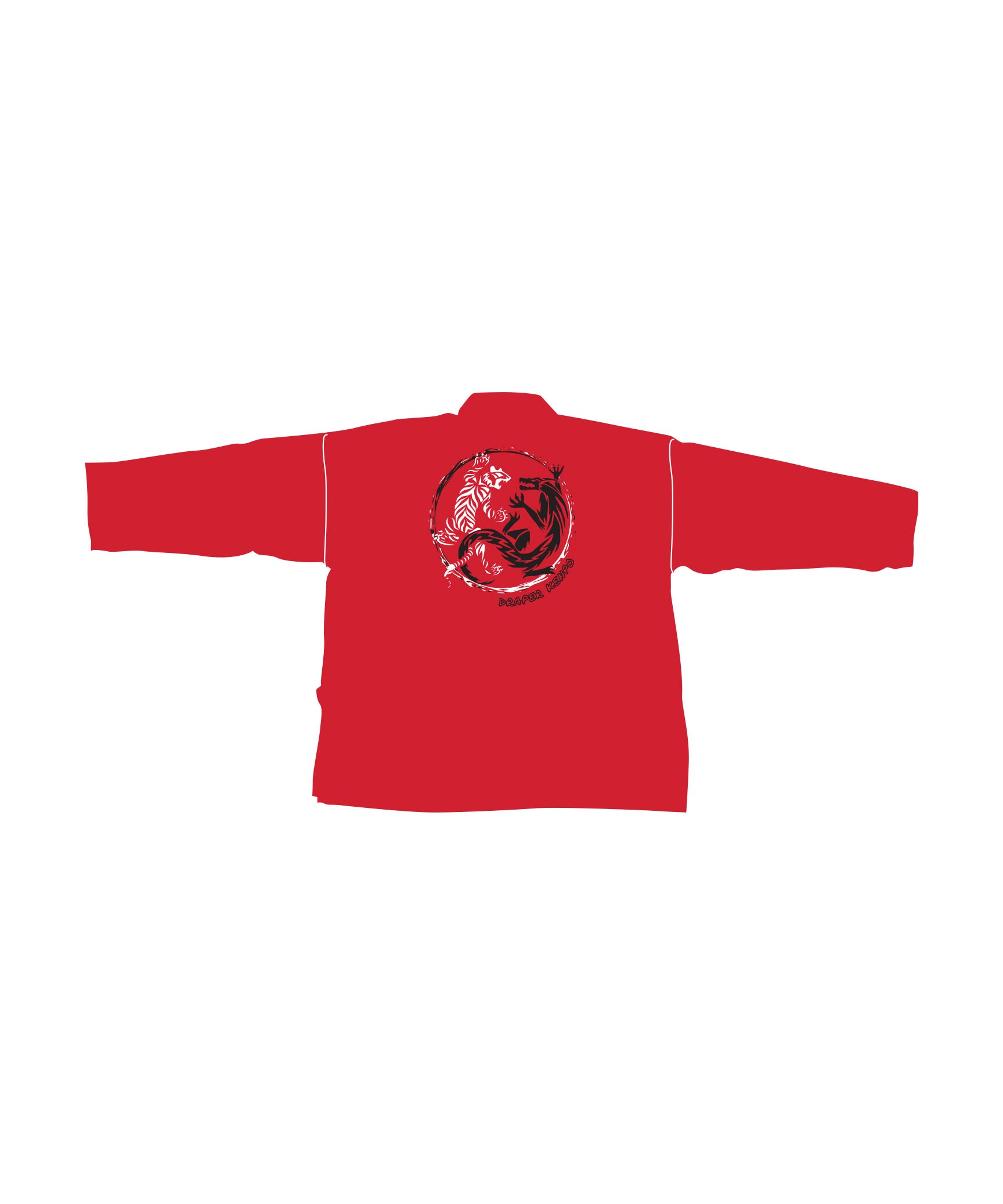 Lightweight Student Uniform, Red