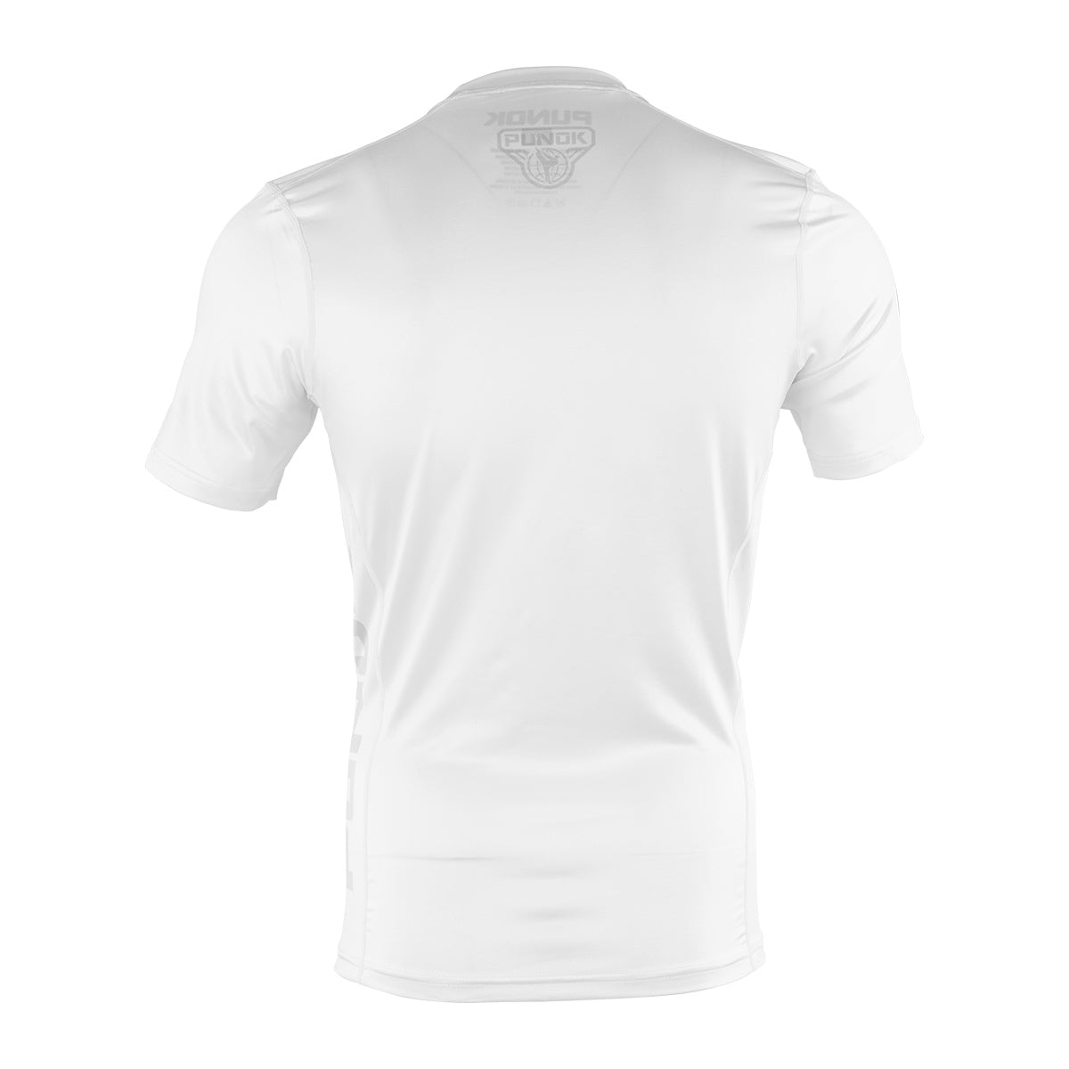 Punok Short Sleeve Compression Top White Grey