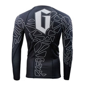 Gameness Men's Long Sleeve Pro Ranked Rash Guard