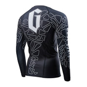 Gameness Men's Long Sleeve Pro Ranked Rash Guard