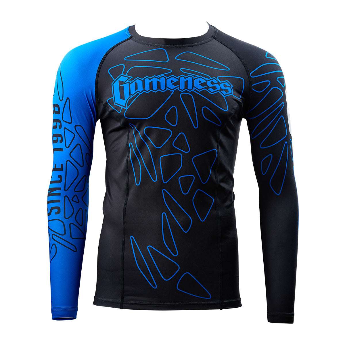 Gameness Men's Long Sleeve Pro Ranked Rash Guard