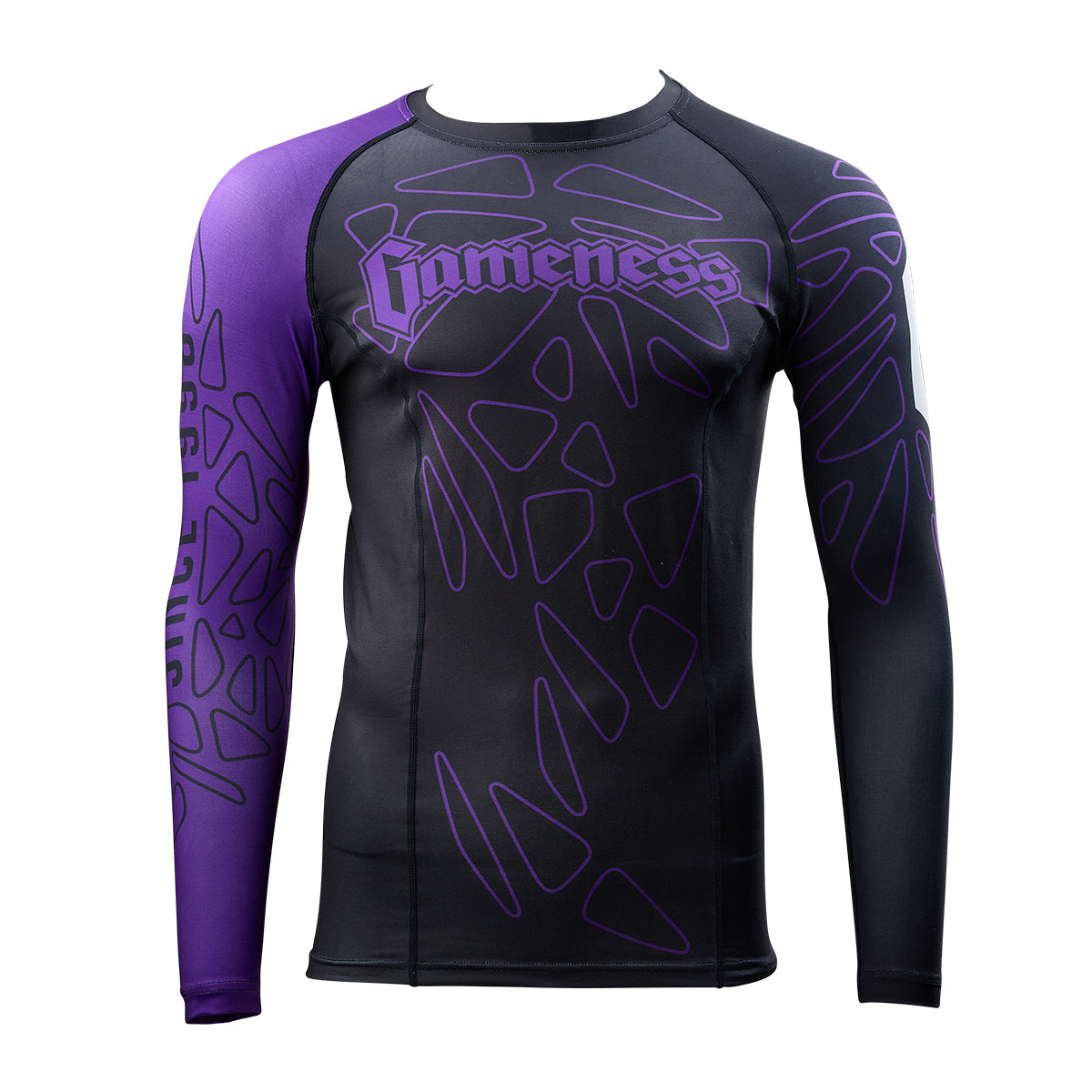 Gameness Men's Long Sleeve Pro Ranked Rash Guard