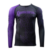 Gameness Men's Long Sleeve Pro Ranked Rash Guard