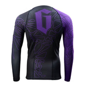 Gameness Men's Long Sleeve Pro Ranked Rash Guard