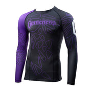 Gameness Men's Long Sleeve Pro Ranked Rash Guard