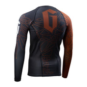 Gameness Men's Long Sleeve Pro Ranked Rash Guard