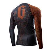 Gameness Men's Long Sleeve Pro Ranked Rash Guard