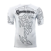 Gameness Men's Short Sleeve Pro Ranked Rash Guard