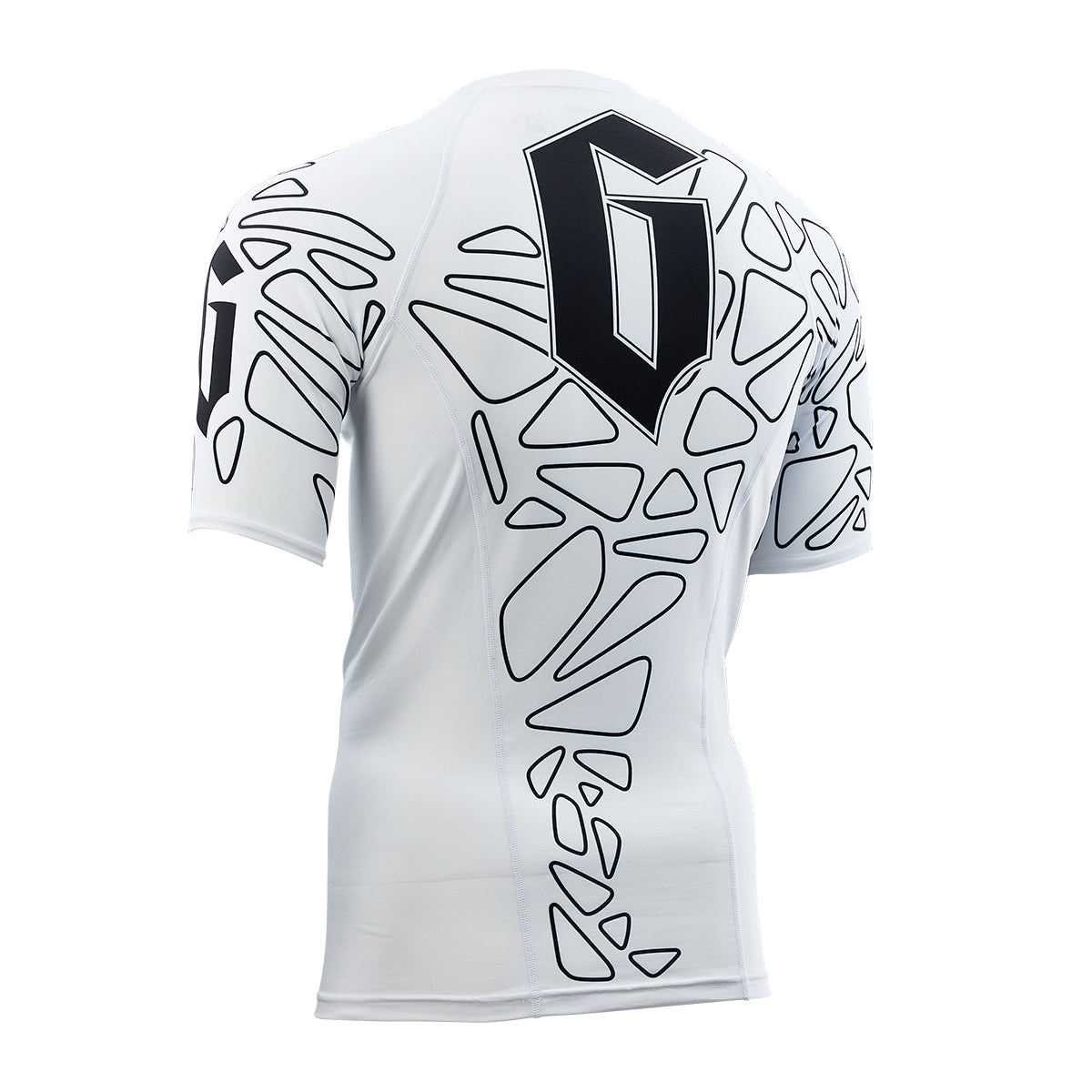 Gameness Men's Short Sleeve Pro Ranked Rash Guard