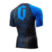 Gameness Men's Short Sleeve Pro Ranked Rash Guard