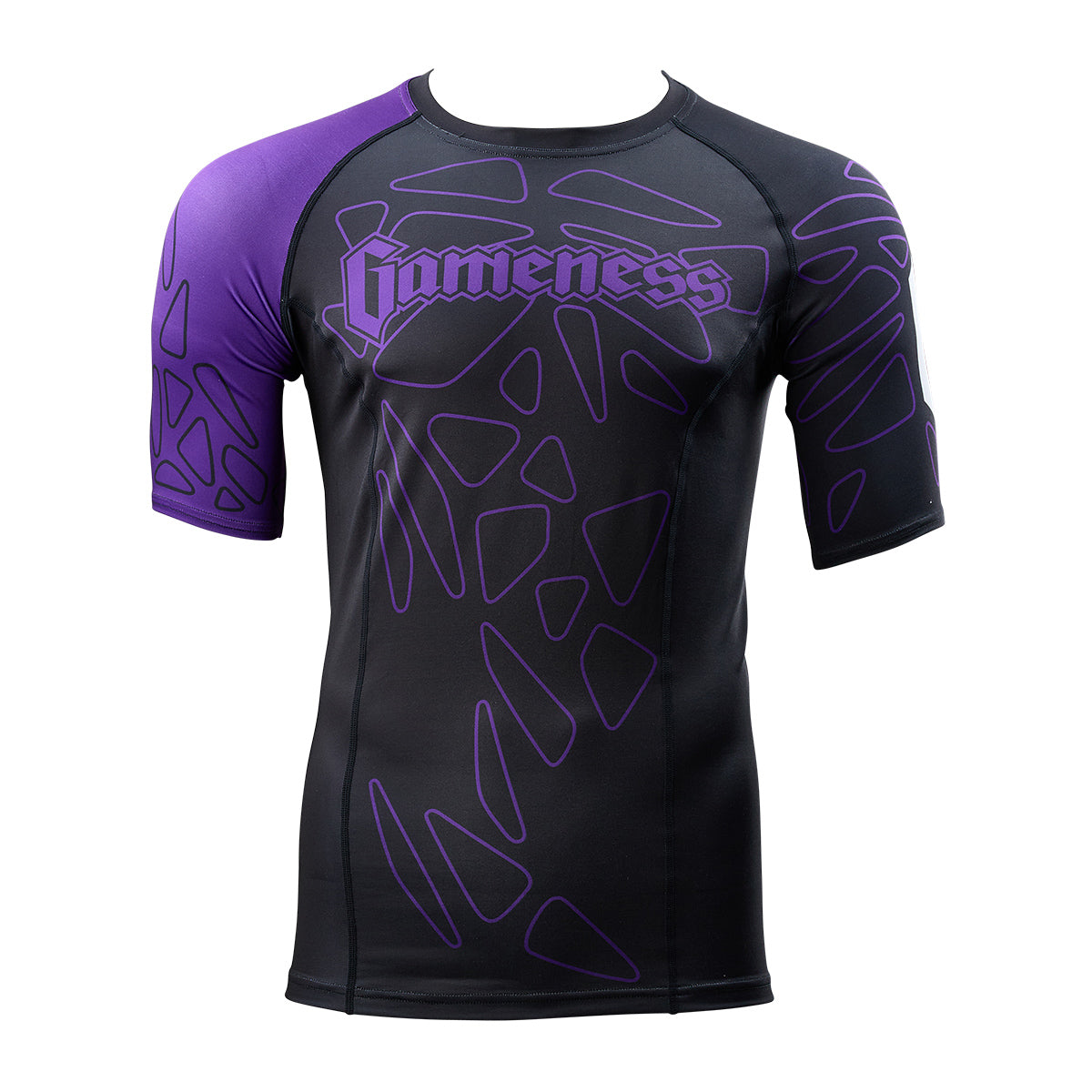 Gameness Men's Short Sleeve Pro Ranked Rash Guard