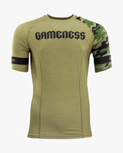Gameness Men's Combate Short Sleeve Rash Guard