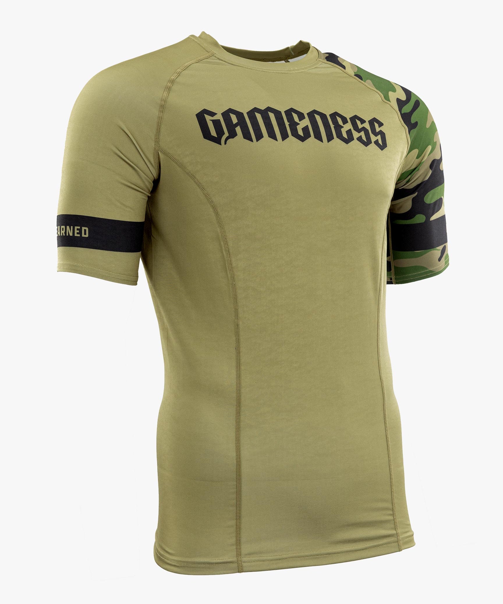 Gameness Men's Combate Short Sleeve Rash Guard 531