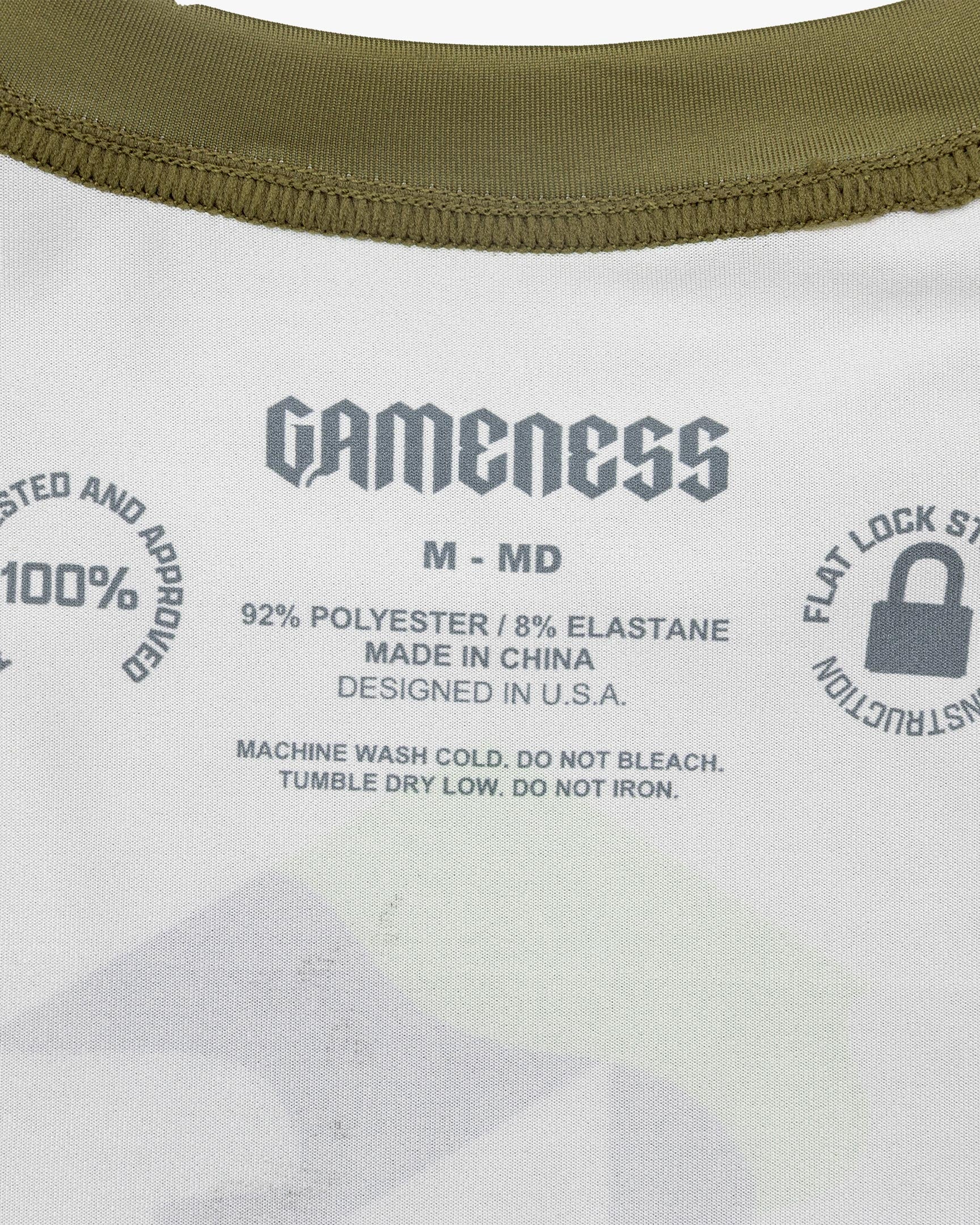 Gameness Men's Combate Short Sleeve Rash Guard