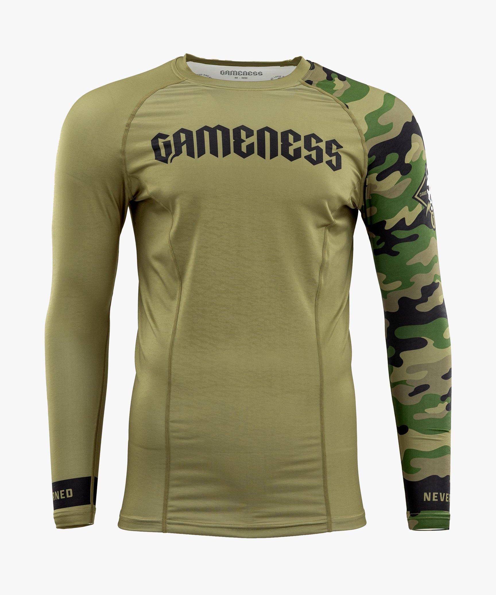 Gameness Men's Combate Long Sleeve Rash Guard