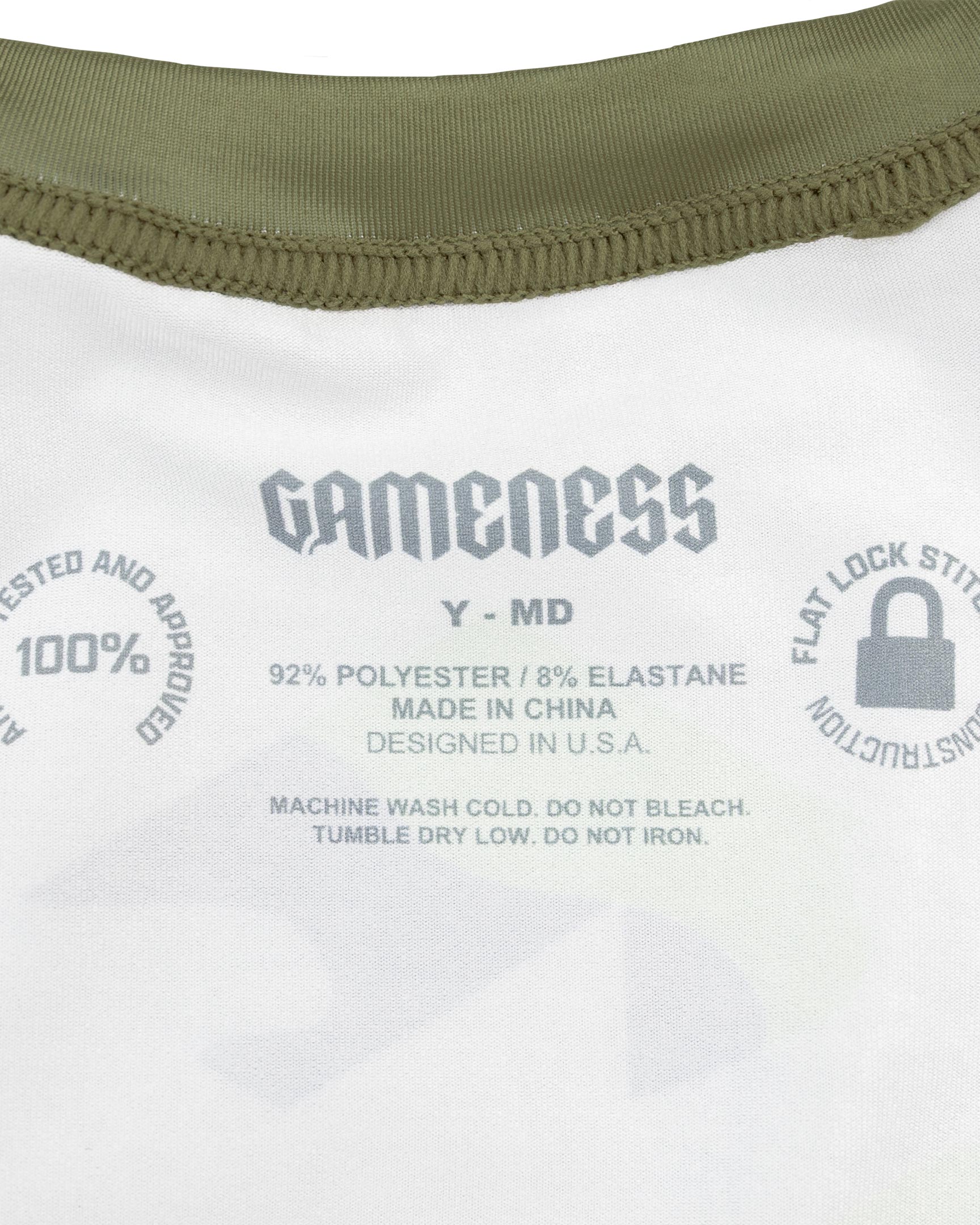 Gameness Combate Youth Short Sleeve Rash Guard