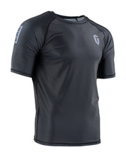 Gameness Evreda Short Sleeve Rash Guard Black Grey