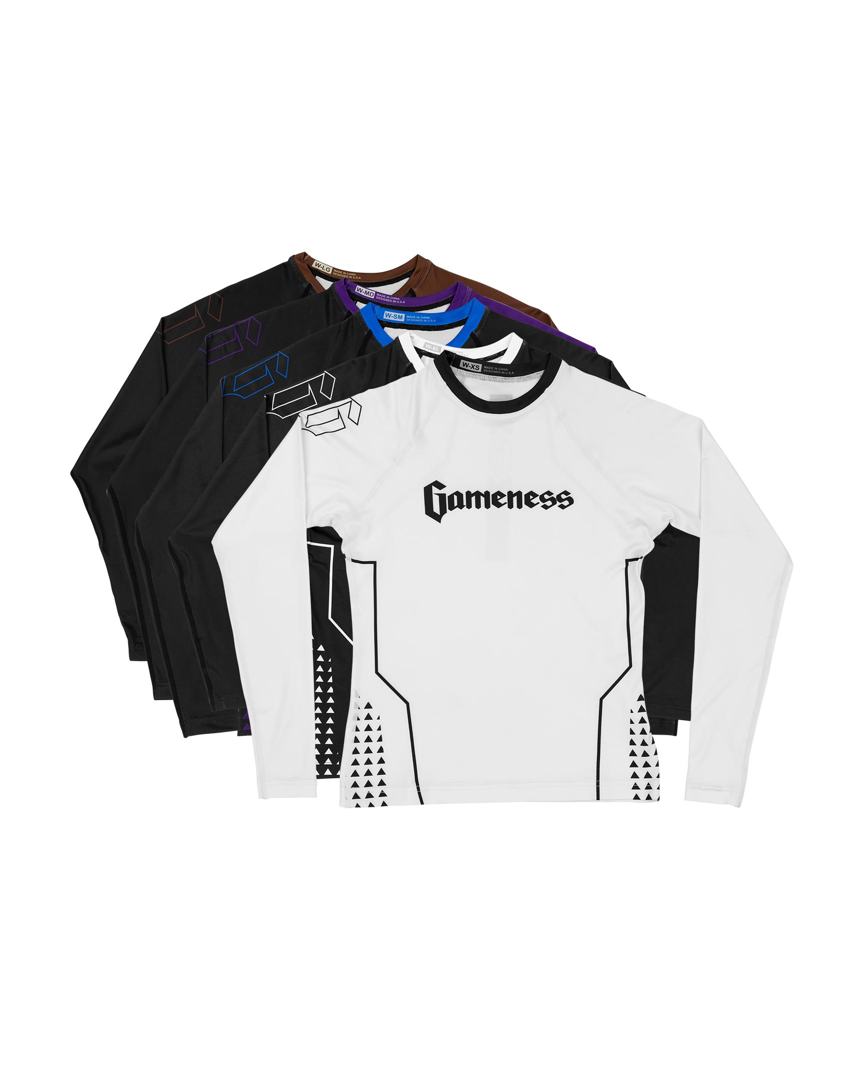 Gameness Women's Long Sleeve Ranked Rash Guard – Century US Wholesale