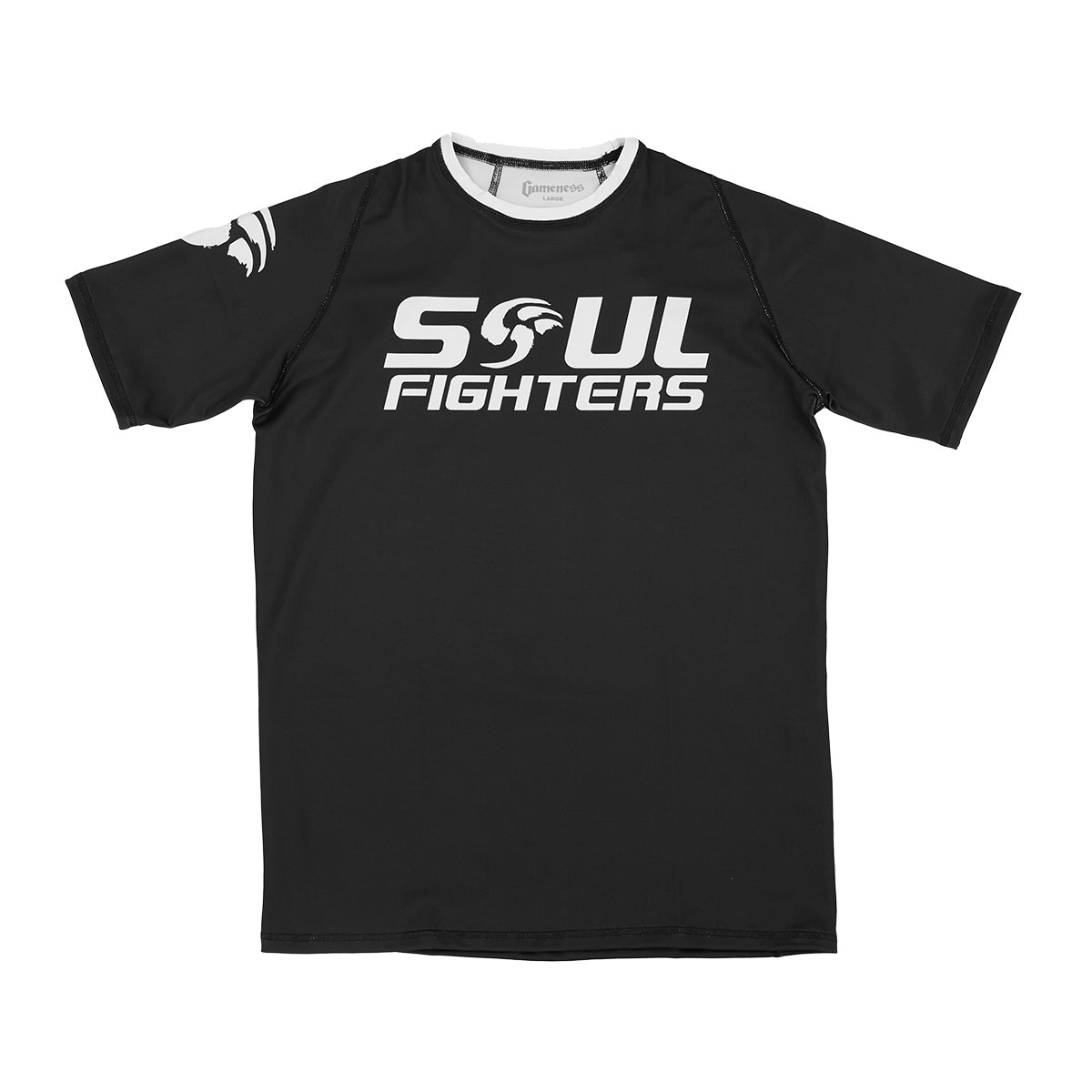 Soul Fighters Rank Rash Guard Short Sleeve Black