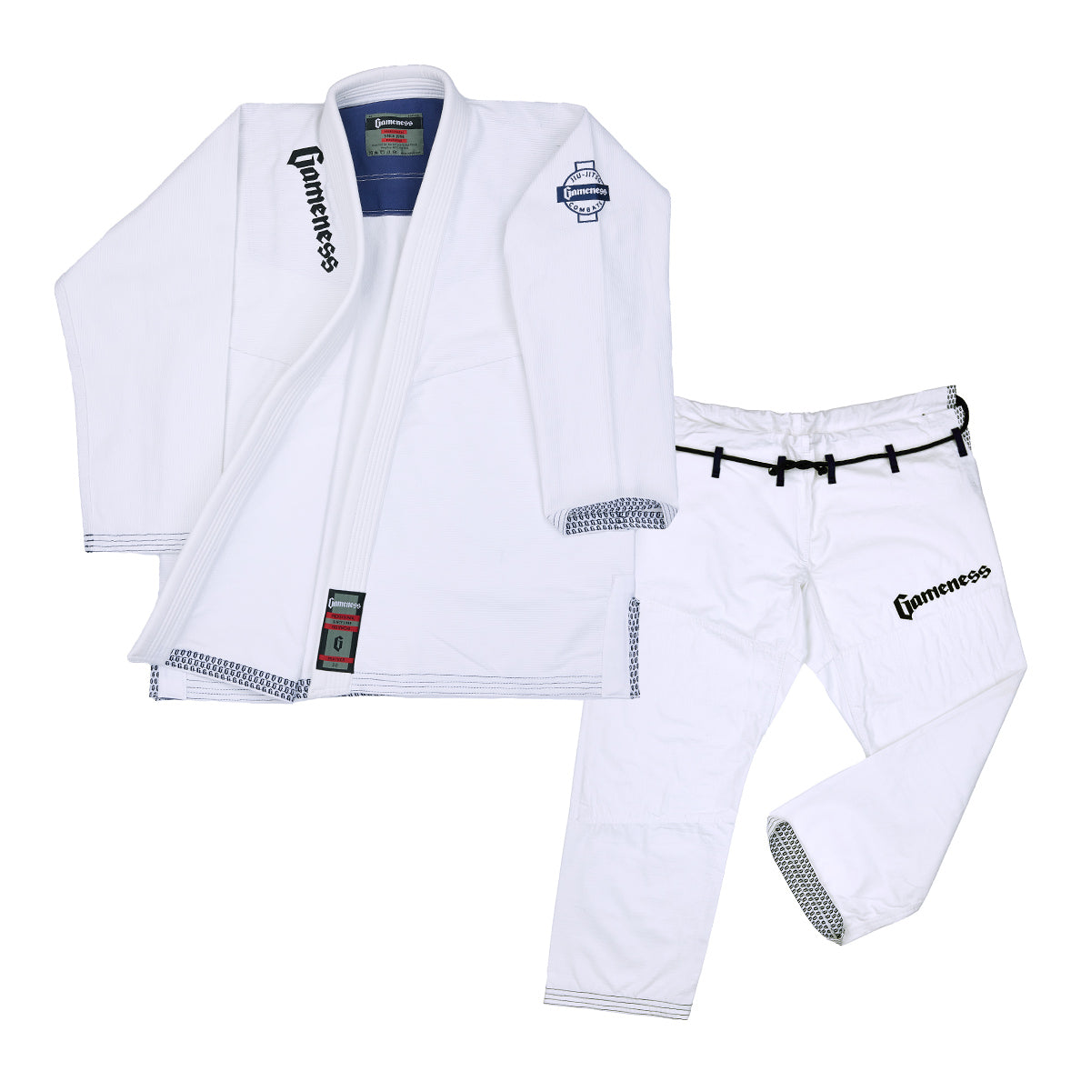 Gameness Men's Feather Gi 2.0 White