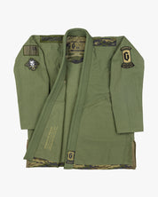 Gameness Men's Combate Gi Rifle Green