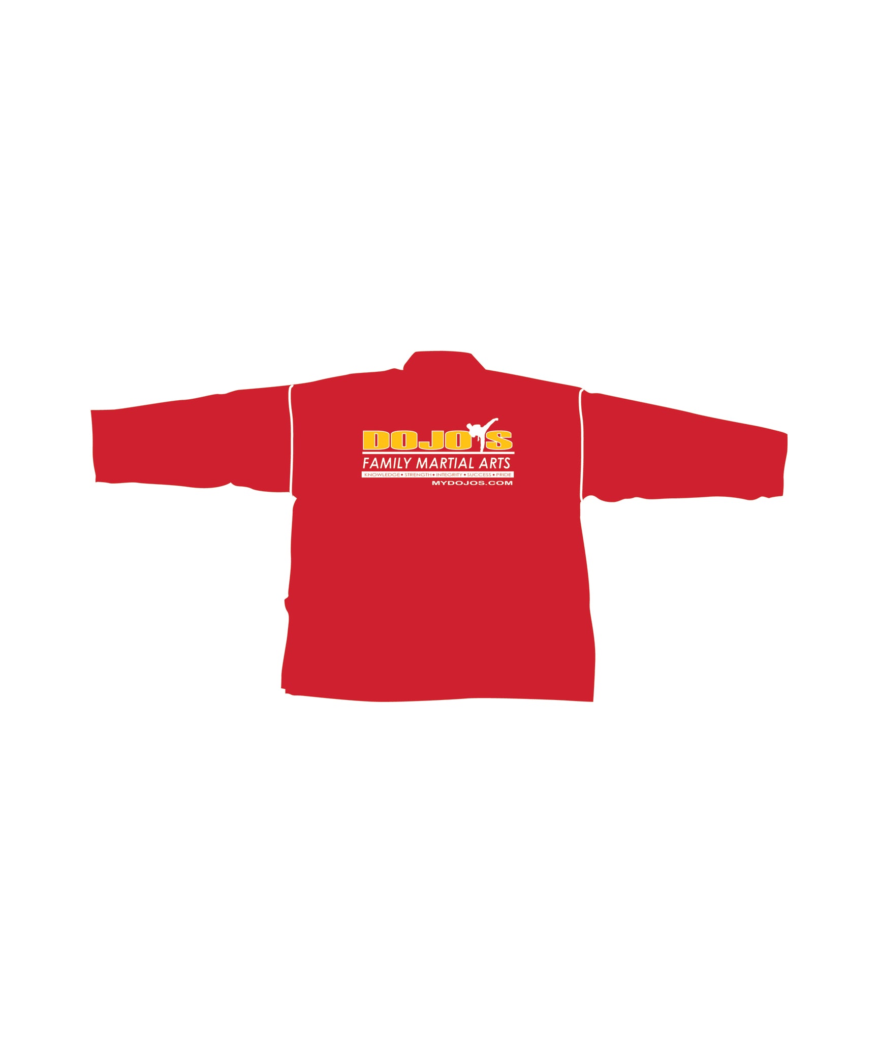Student Elastic Uniform, Red