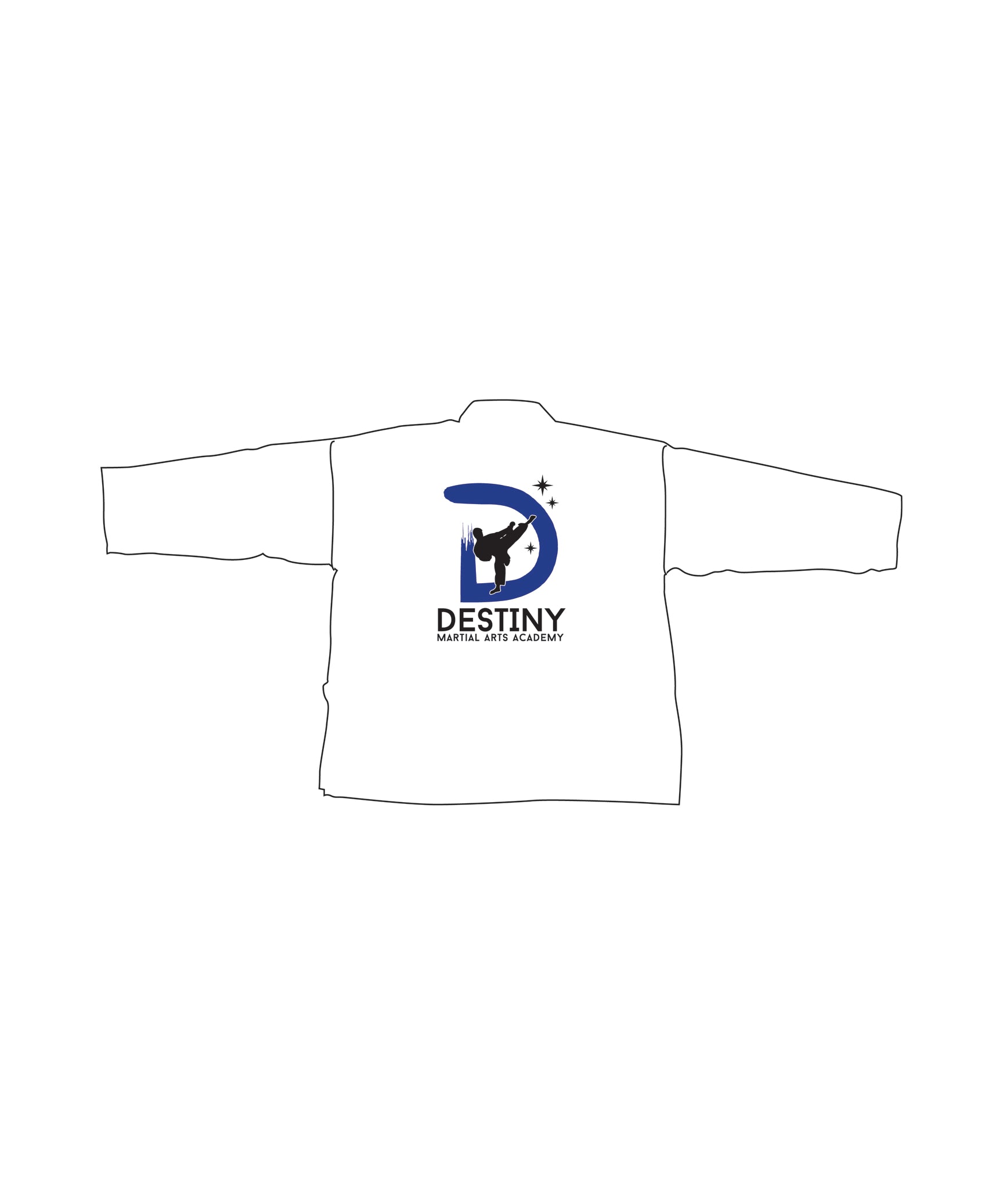 Lightweight Student Uniform, White