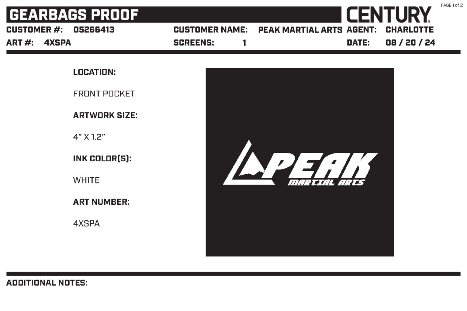 CUSTOM DUFFLE BAG BLK, Black