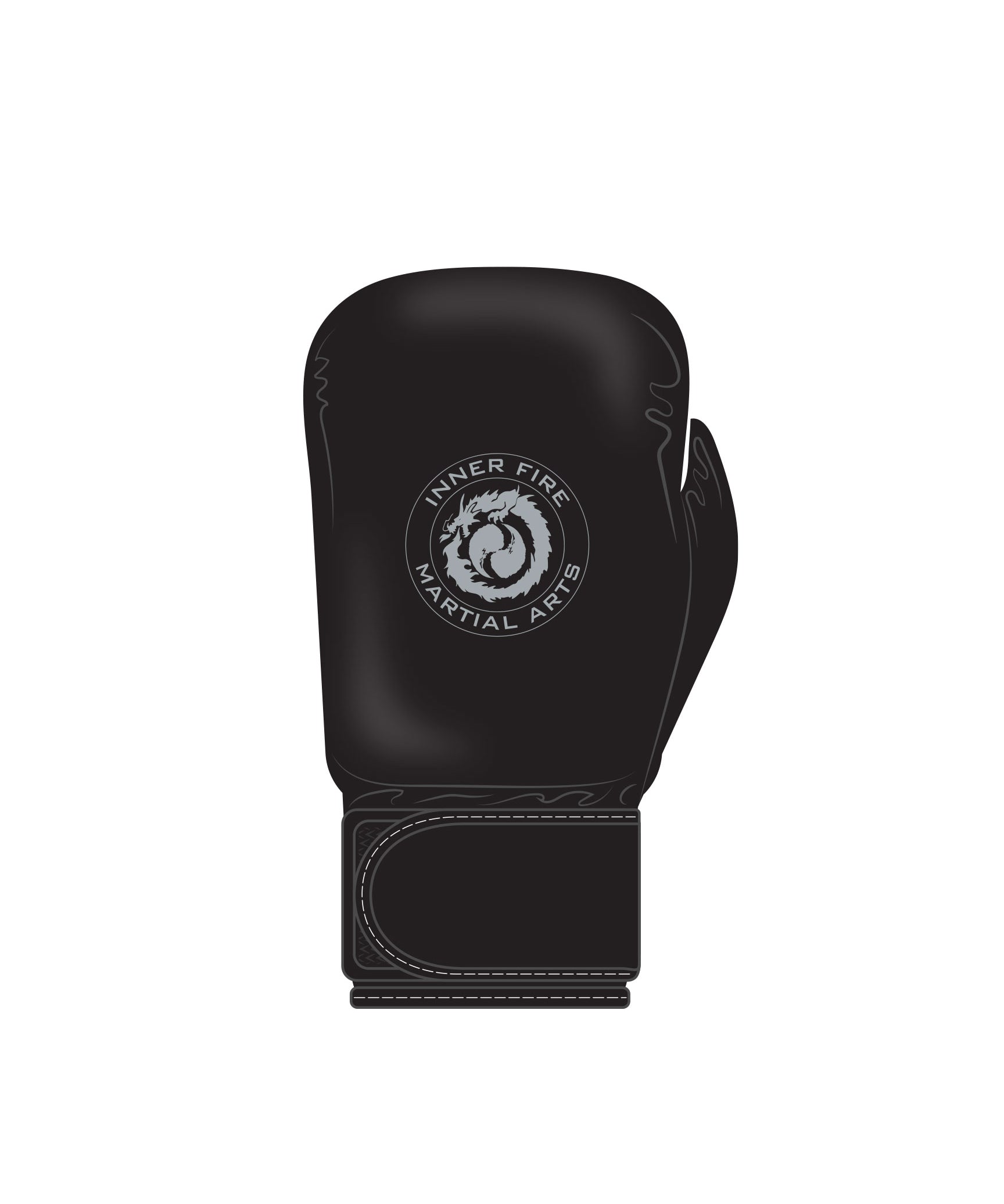 Custom Boxing Glove, Black