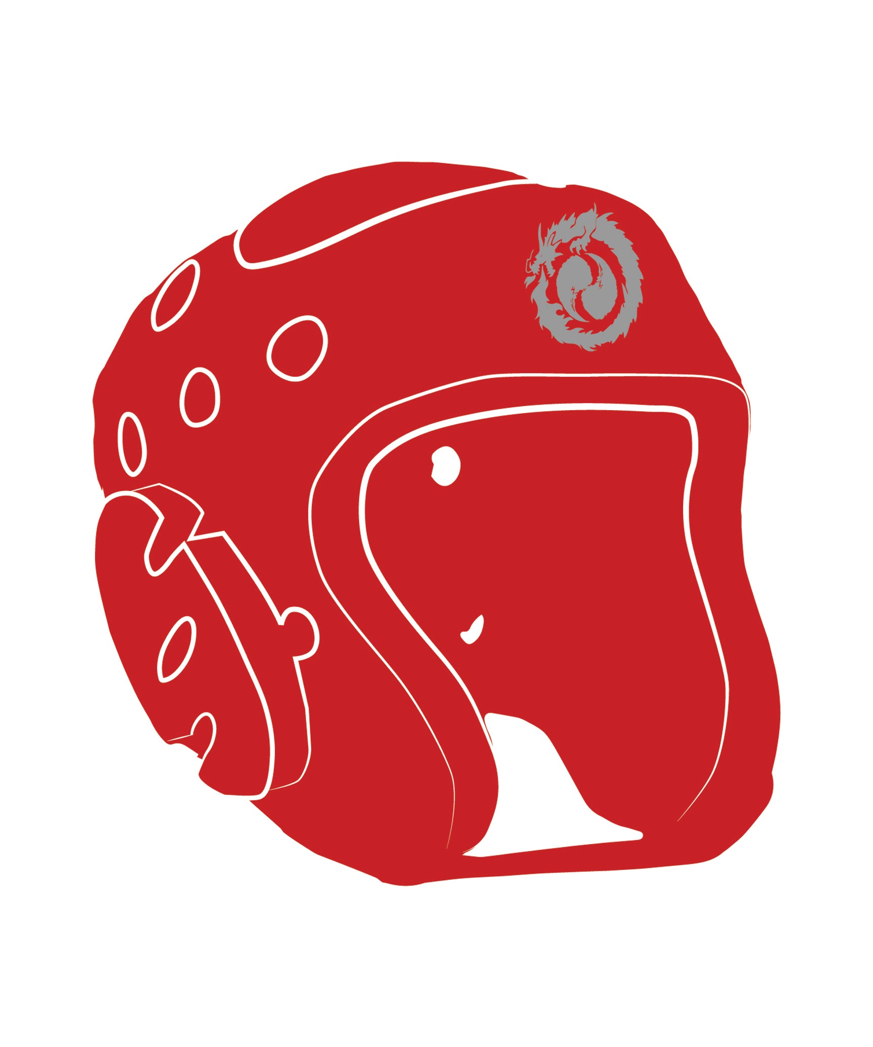 Kize Sparring Headgear, Red