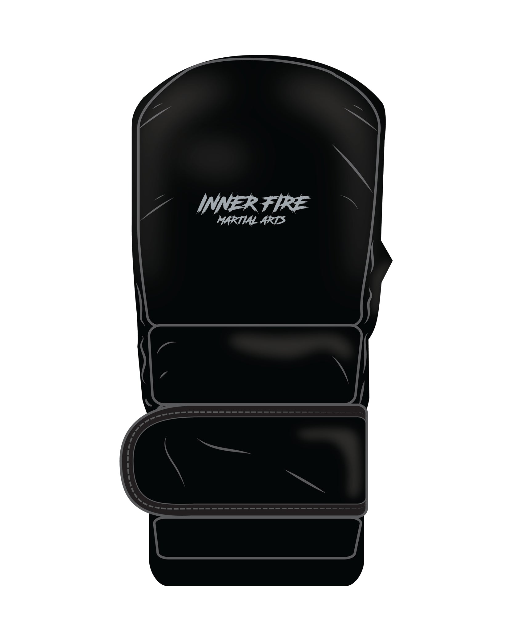 Custom Leather Mma Training Glove, Black