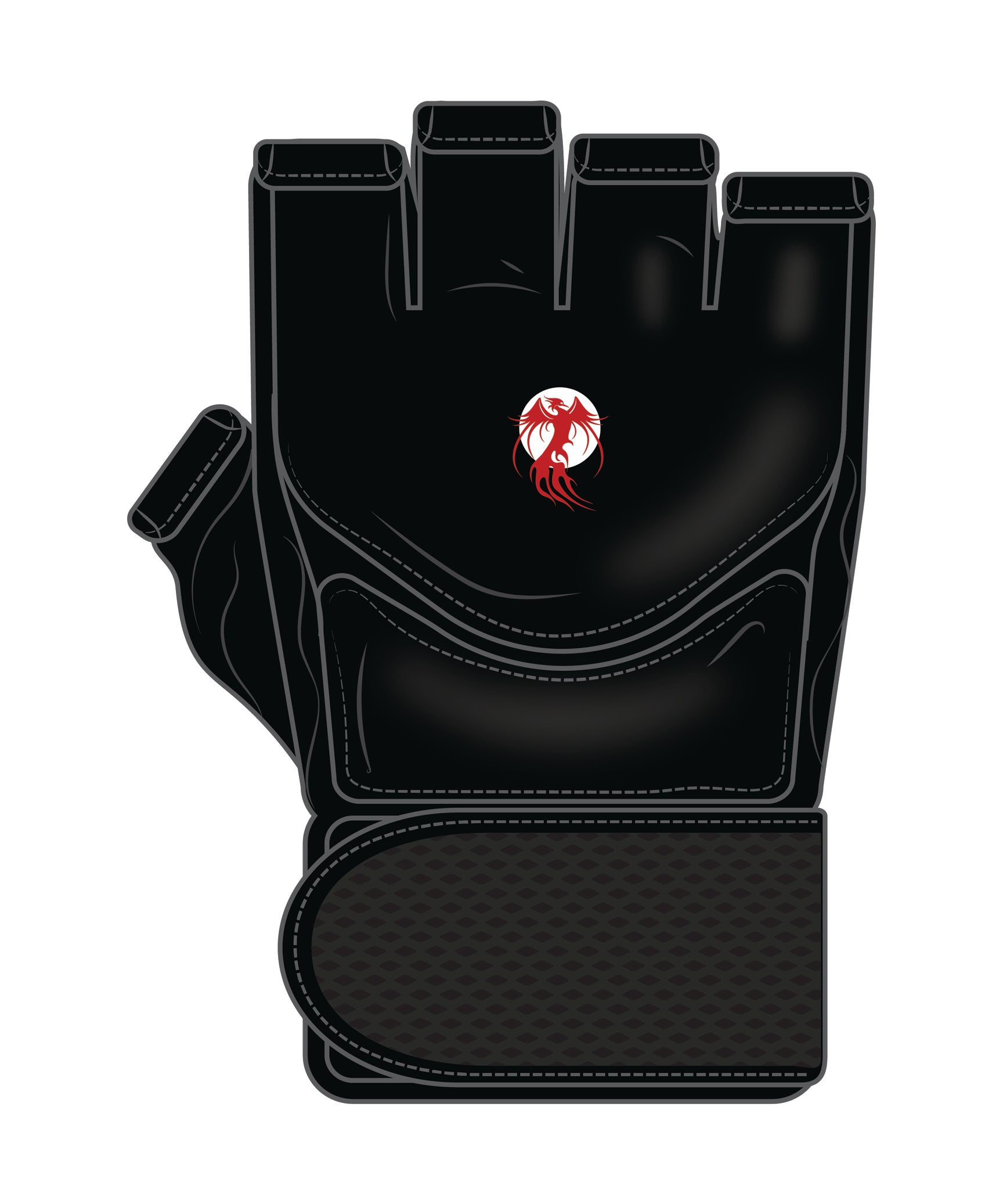 Mma Glove Custom, Black